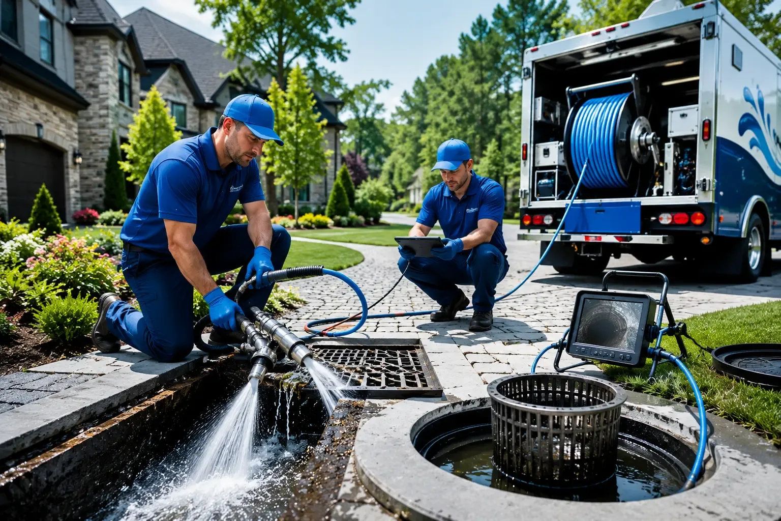 Local outdoor drain cleaning professionals in Burnett, WI