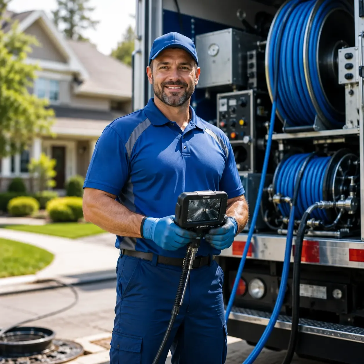 Local outdoor drain cleaning specialists in Burnett, WI